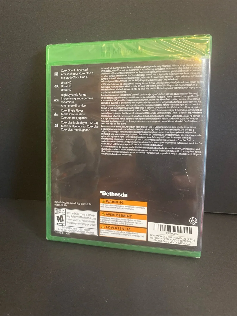 NEW!‎ Fallout 76  - Microsoft Xbox One. Playable On Xbox Series X. SEALED!